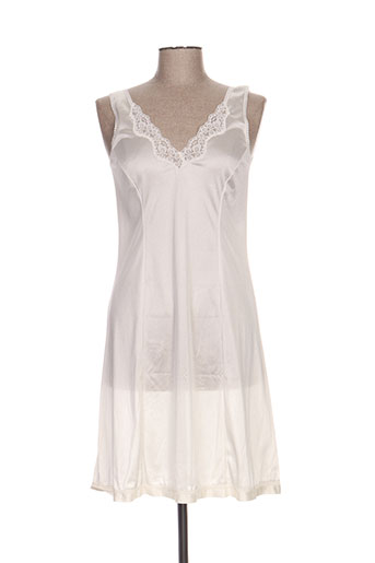 lingerie elizabeth nuit femme de couleur beige