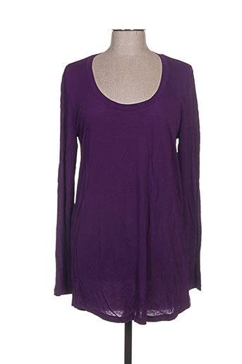 hugo boss t-shirts femme de couleur violet
