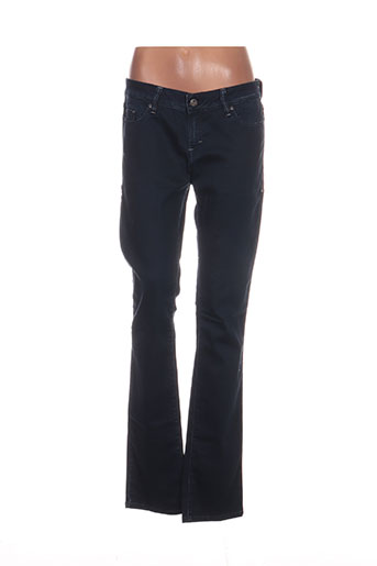 hugo boss jeans femme de couleur bleu