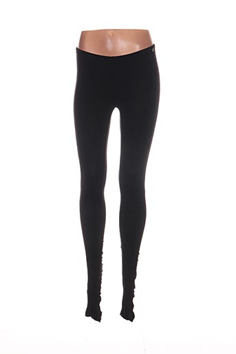 hugo boss pantalons femme de couleur noir