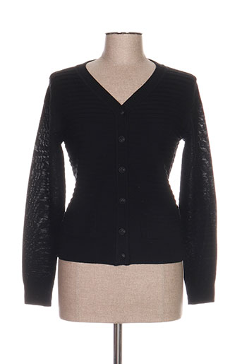 blanc boheme gilets femme de couleur noir