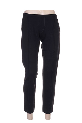 blanc boheme pantacourts femme de couleur noir