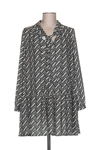 blanc boheme robes femme de couleur vert
