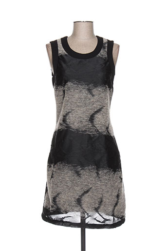 blanc boheme robes femme de couleur noir