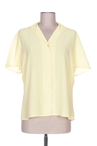 griffon chemises femme de couleur jaune