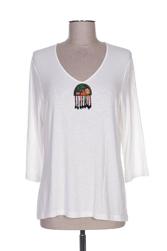 pause cafe t-shirts femme de couleur beige