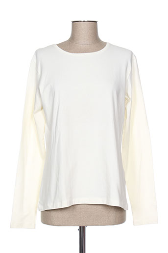jean gabriel t-shirts femme de couleur blanc