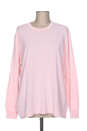 jean delfin pulls femme de couleur rose