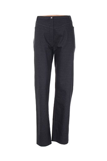 jean gabriel pantalons femme de couleur gris