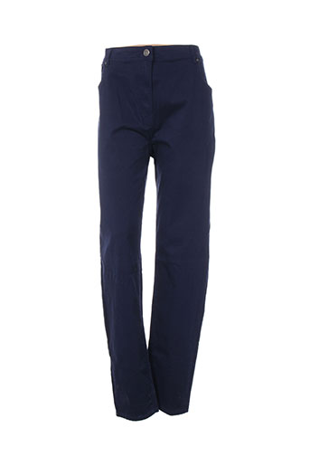 griffon pantalons femme de couleur bleu