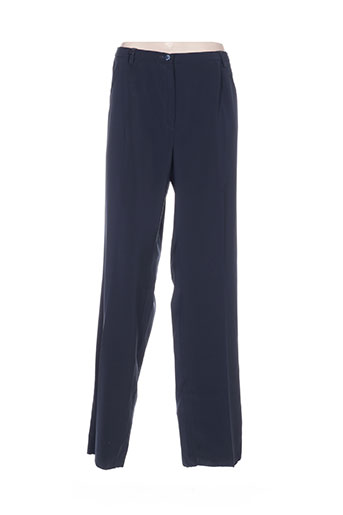 kiplay pantalons femme de couleur bleu