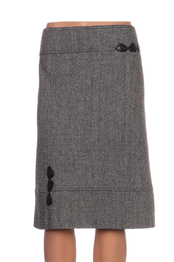 quattro jupes femme de couleur gris