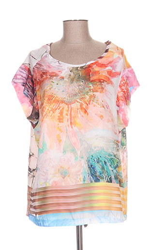quattro chemises femme de couleur orange