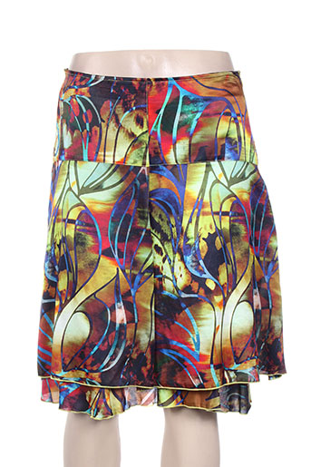 quattro jupes femme de couleur vert