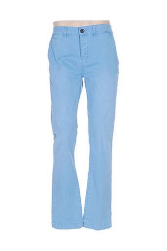pepe jeans pantalons homme de couleur bleu