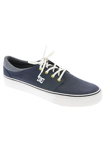 dc chaussures homme de couleur bleu