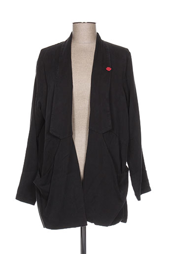 wiya vestes femme de couleur noir