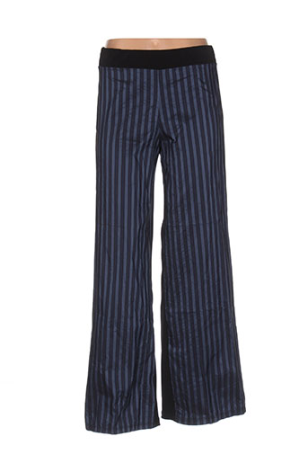xxla femme pantalons femme de couleur bleu