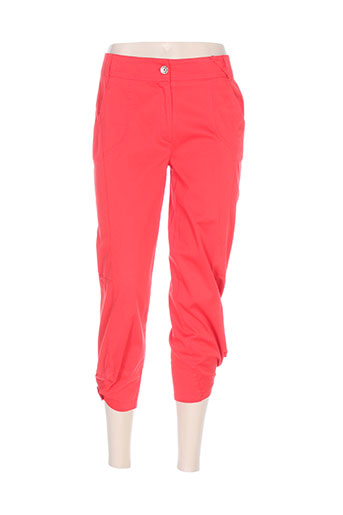 deca pantacourts femme de couleur rouge