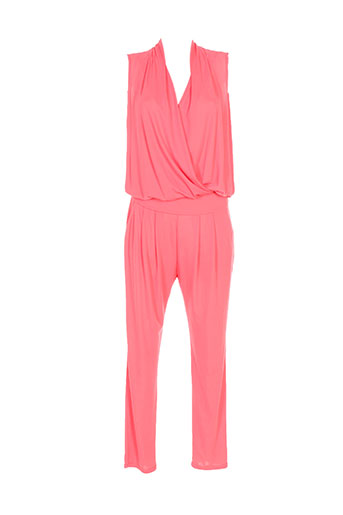 renatto bene combinaisons femme de couleur rose