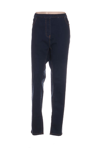 griffon pantalons femme de couleur bleu