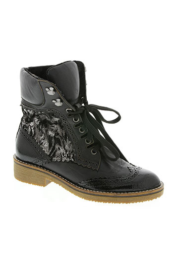 fugitive by francesco rossi chaussures femme de couleur noir