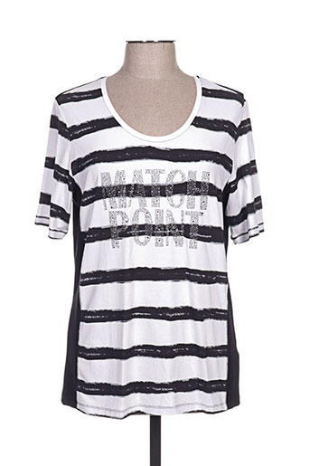kjbrand t-shirts femme de couleur noir