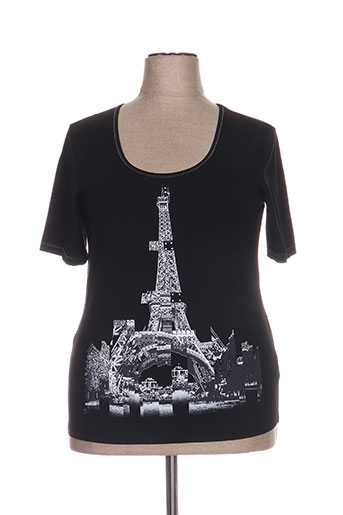 kjbrand t-shirts femme de couleur noir