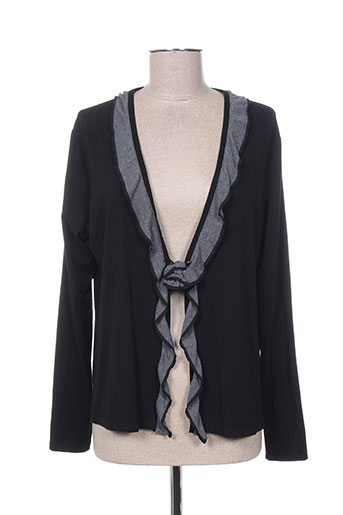 divas gilets femme de couleur noir