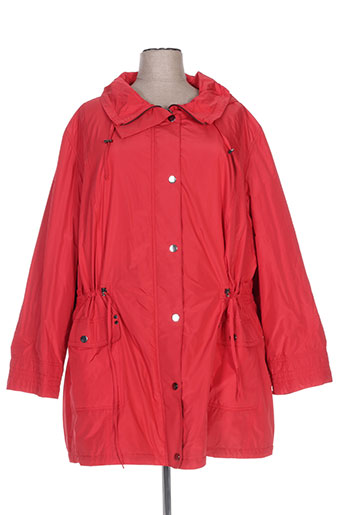 kjbrand manteaux femme de couleur rouge
