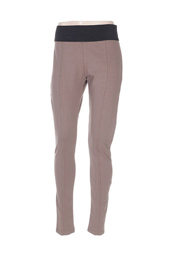 enjoy pantalons femme de couleur beige