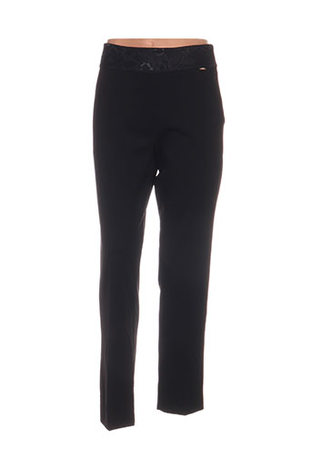 fracomina pantalons femme de couleur noir