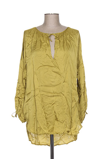 deha chemises femme de couleur vert