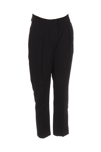 fracomina pantalons femme de couleur noir