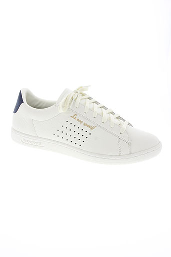 le coq sportif chaussures homme de couleur blanc