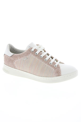 geox chaussures femme de couleur rose