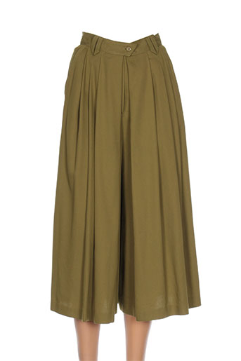 verdosa pantacourts femme de couleur vert