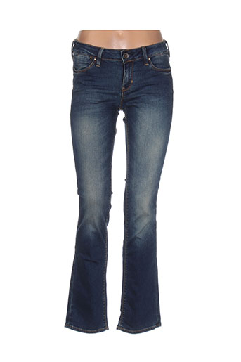 guess jeans femme de couleur bleu