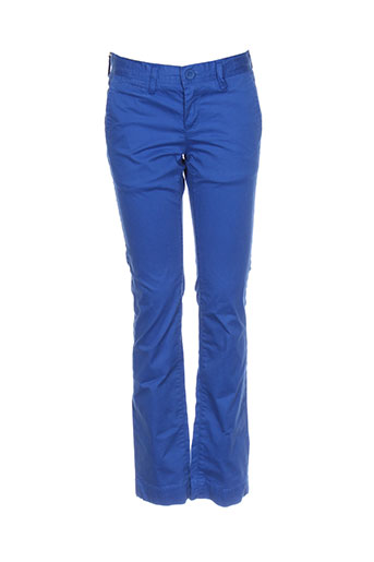 teddy smith pantalons garçon de couleur bleu