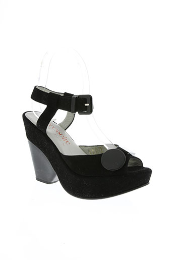 accessoire diffusion chaussures femme de couleur noir