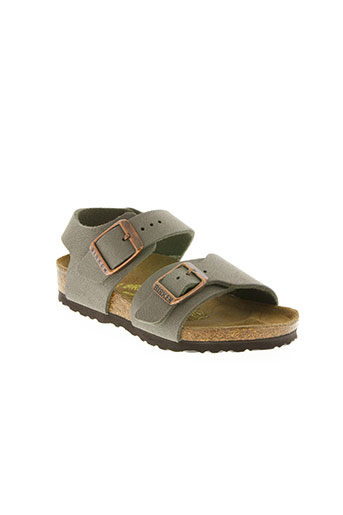birkenstock chaussures enfant de couleur beige