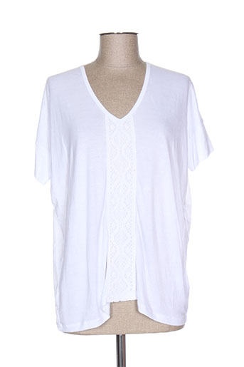 so soon t-shirts femme de couleur blanc