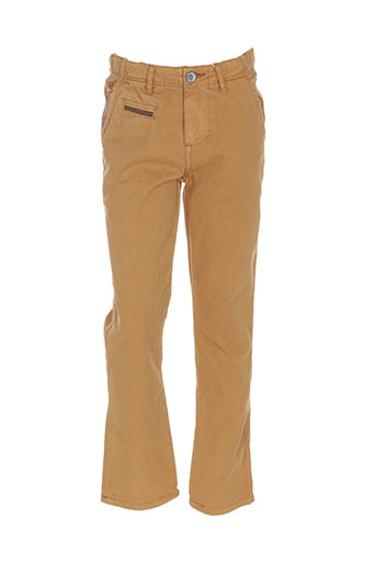 garcia pantalons garçon de couleur jaune