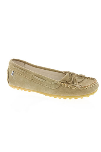 petit bateau chaussures fille de couleur beige