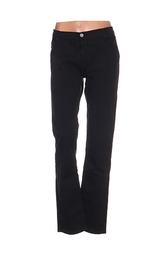 impaqt pantalons femme de couleur noir