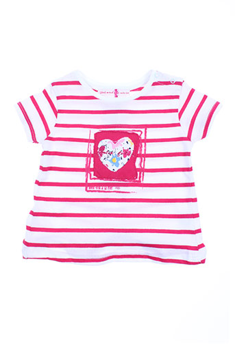 week end a la mer t-shirts fille de couleur rose