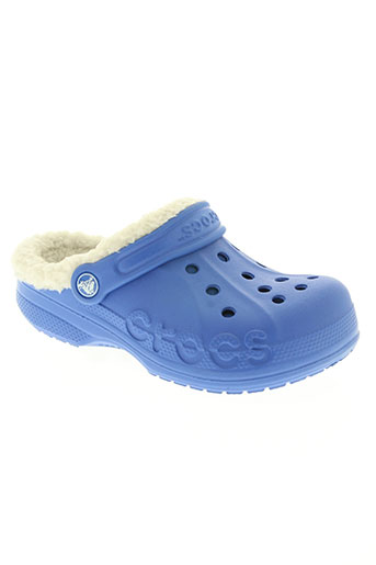 crocs chaussures garçon de couleur bleu