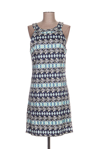 rivieres de lune robes femme de couleur bleu