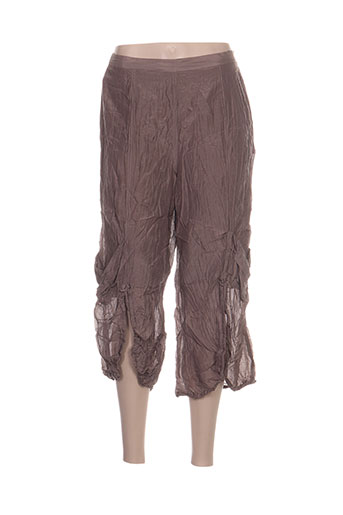 animale pantacourts femme de couleur marron