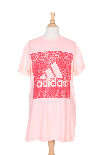adidas t-shirts fille de couleur rose